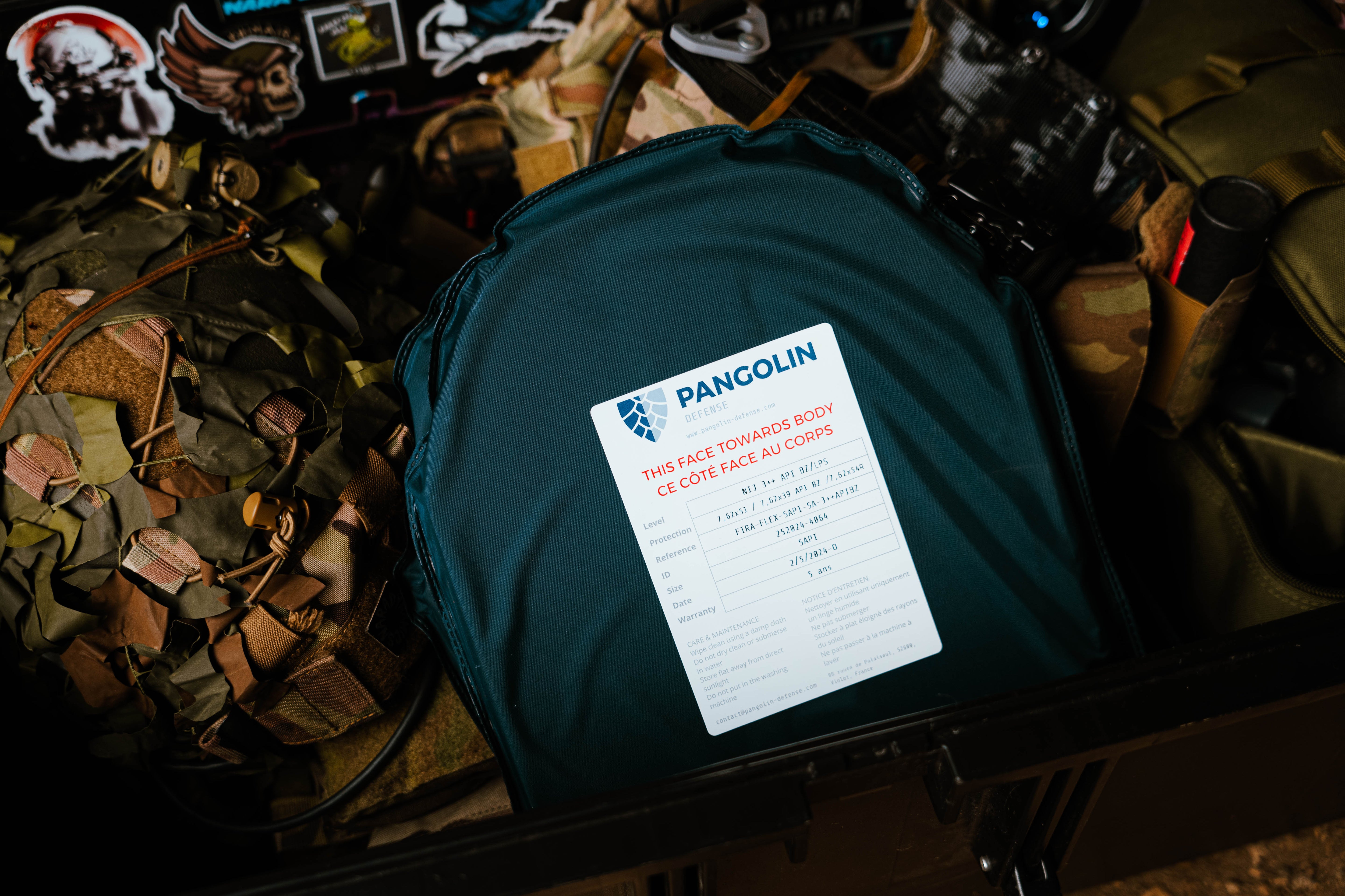 Plaque pare-balle en précommande NIJ 4 fléxible