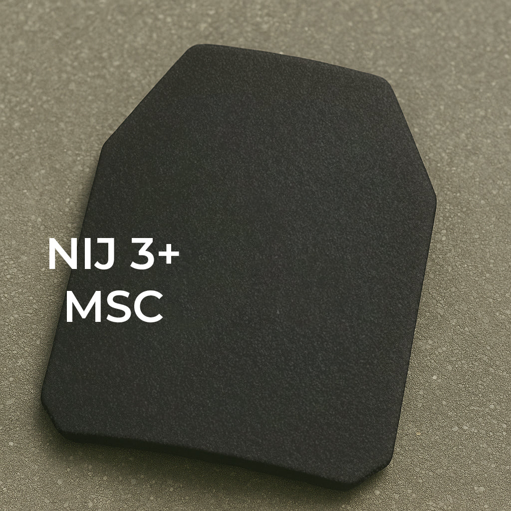 Rigid Ballistic Plates - Hard Insert / Rifle Armor NIJ 3+