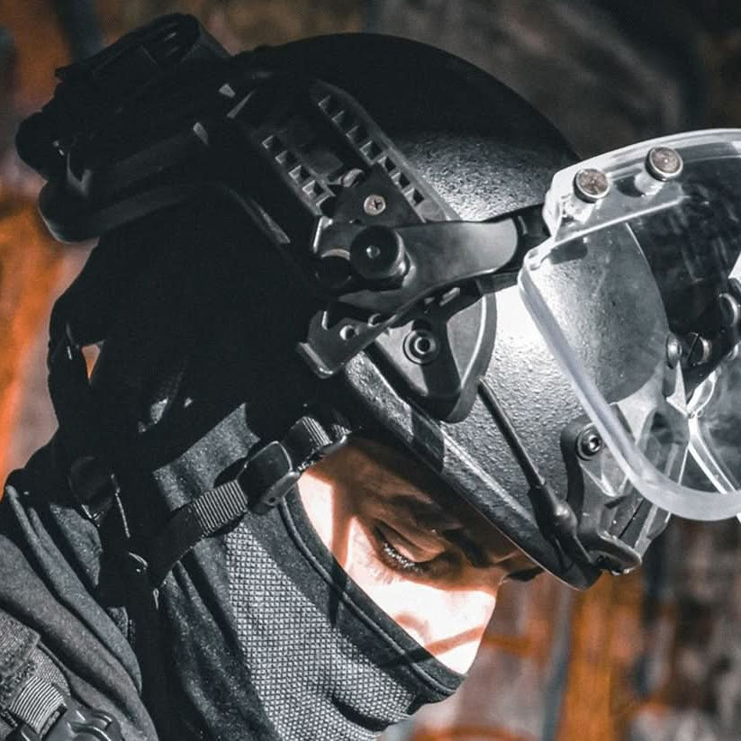 Casque balistique ACH tactique noir