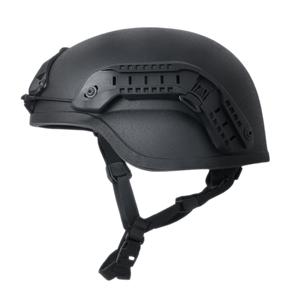 Casque balistique modèle ACH standard vue de profil