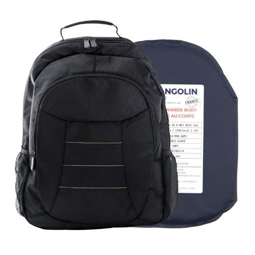 NIJ 3A ballistic protection for backpack