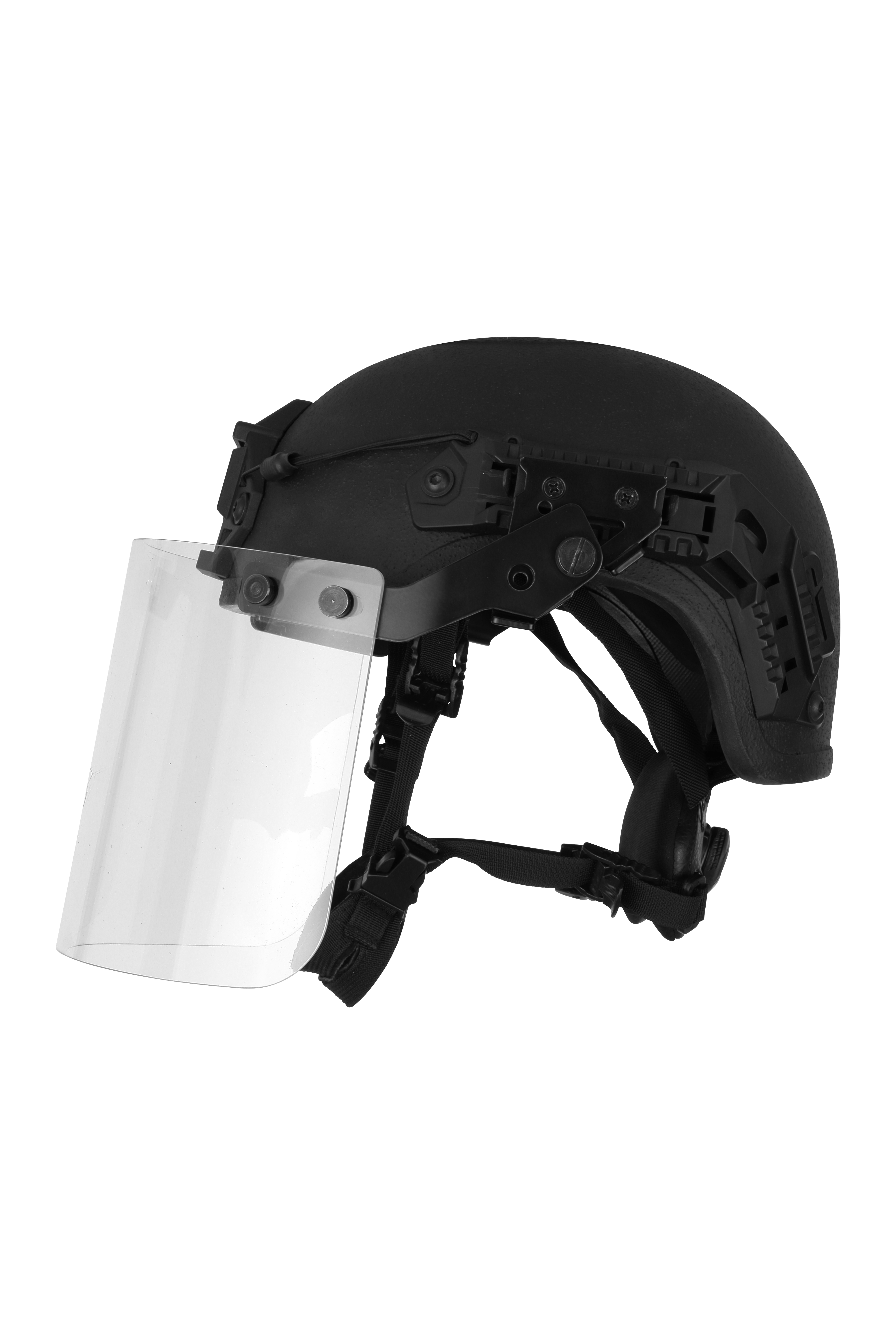 Visière sur casque maintien de l'ordre