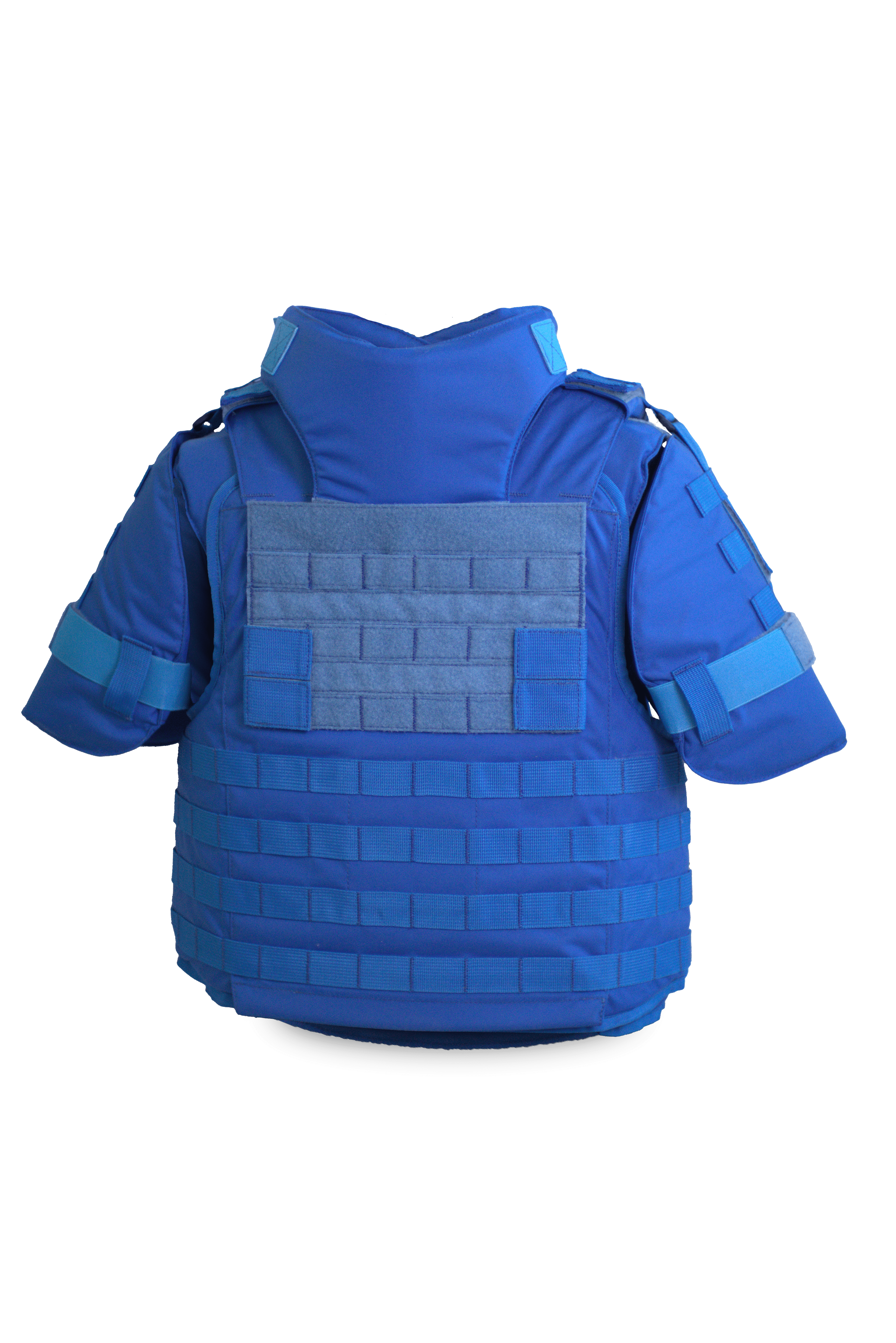 Gilet pare-balles de dos couleur ONU