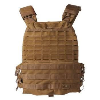 Porte-plaque tactique 5.11 couleur TAN