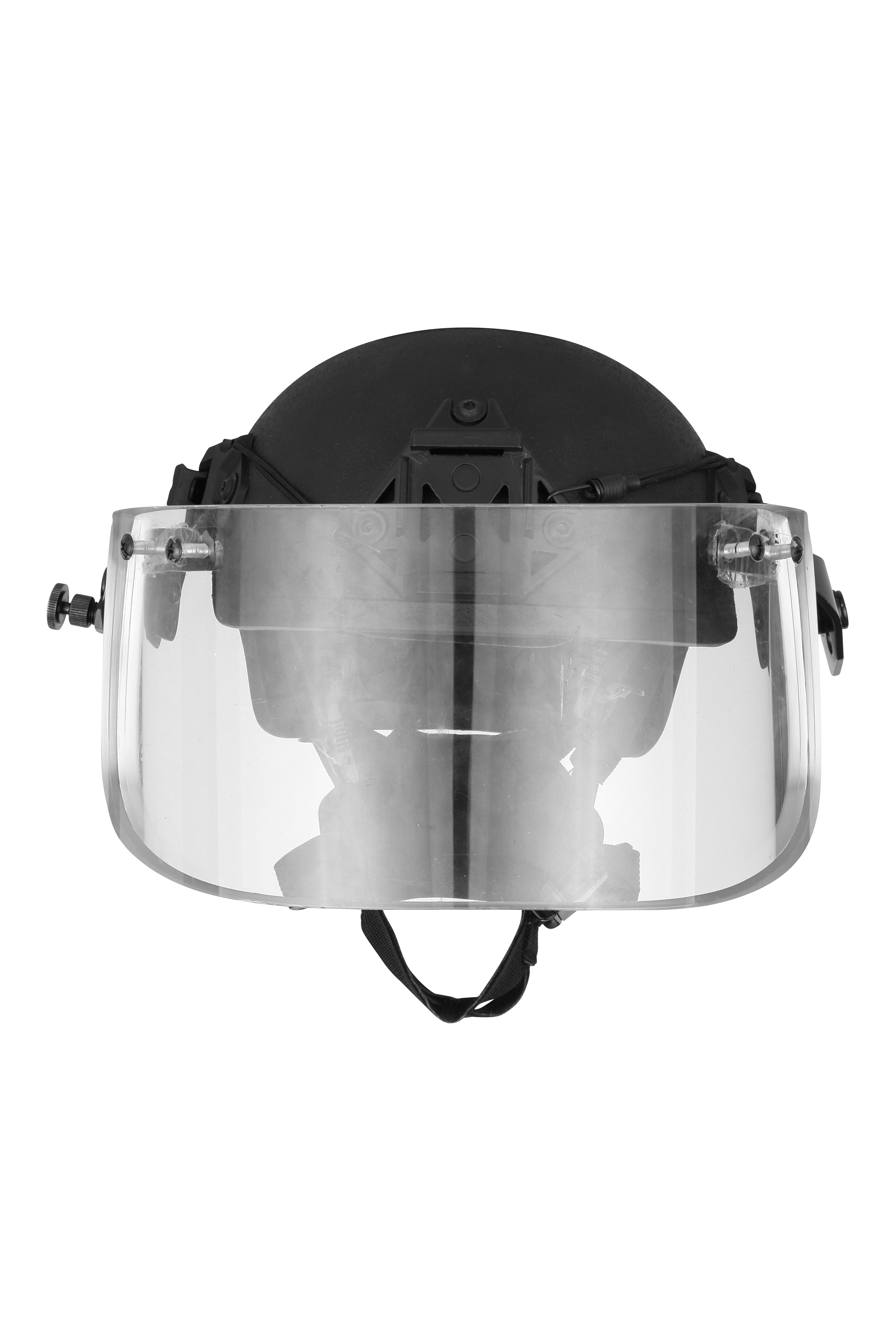 Visière pour casque balistique de face